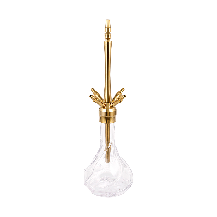 Speculum Aurum Vitri quattuor-Hookah Steel