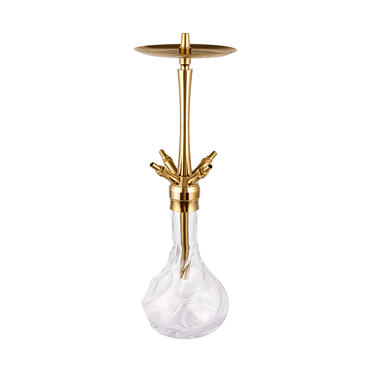 Speculum Aurum Vitri quattuor-Hookah Steel