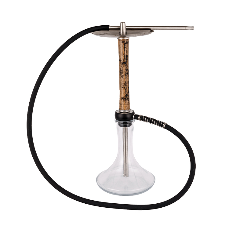 Nunquid lignum shisha hookah facile laeditur si superficiem duram percusserit?