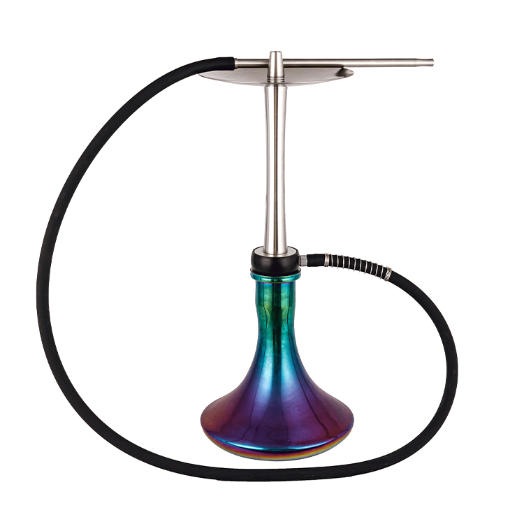 Coloratus Opacum Utensilia Pom+Stainless Steel Single-hole Hookah 56cm