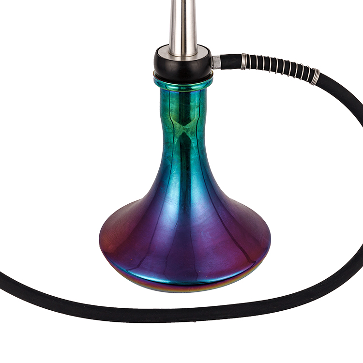 Coloratus Opacum Utensilia Pom+Stainless Steel Single-hole Hookah 56cm