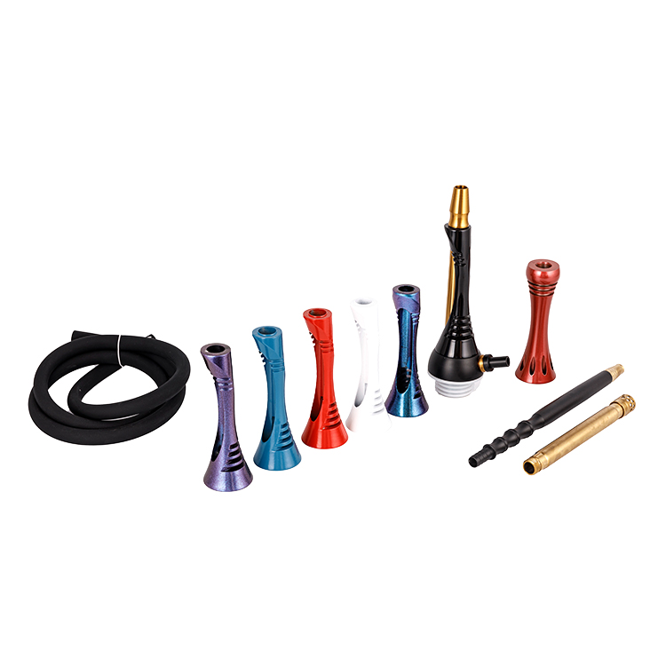 Multi-Color Series Pom+Stainless Steel+Aluminium Steel Hookah 46cm