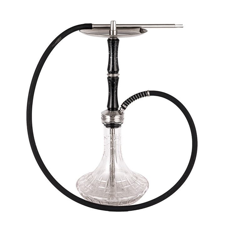 Specimen Vitri Transparens Resinae + Diver Single Hole Hookah 58cm