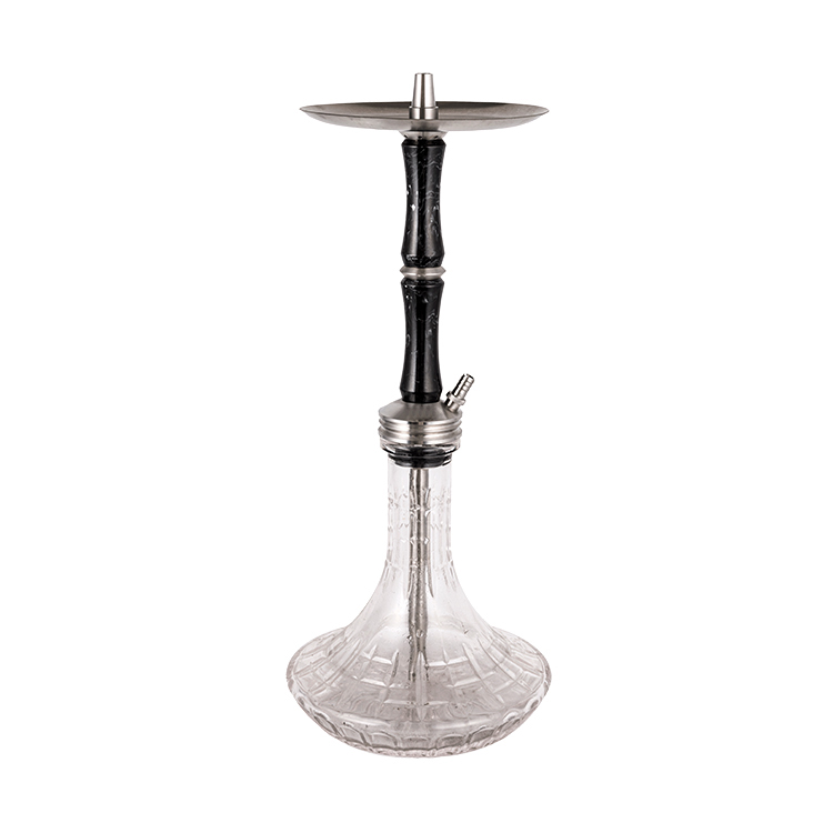 Specimen Vitri Transparens Resinae + Diver Single Hole Hookah 58cm